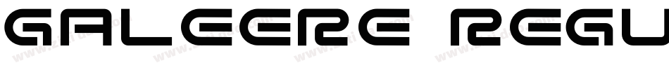 Galeere Regular字体转换